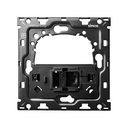 Kit back para 1 elemento con 1 conector informático RJ45 6 UTP con adaptador Simon 100