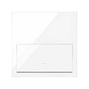 Front face kit for 1 element with 1 gloss white key Simon 100
