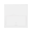 Kit front para 1 elemento com 1 interruptor Simon iO branco mate Simon 100
