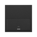 Front kit for 1 element with 1 Simon iO switch matt black Simon 100