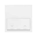 Kit front para 1 elemento com 1 tecla persianas branco mate Simon 100