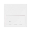 Kit front para 1 elemento com 1 interruptor persianas Simon iO branco mate Simon 100