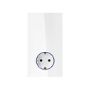 Complete kit for 1 element with HUB PRO Simon iO German socket outlet gloss white Simon 100