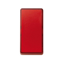 Rocker half element for switches translucent red Simon 27 Play
