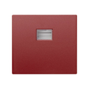 Single rocker with viewer red Simon 44 Aqua
