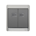 Cadre avec touche double gris Simon Aqua