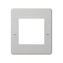 Cadre sans couvercle IP44 gris Simon Aqua