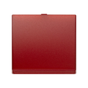 Outer cover for courtesy light translucent red Simon 44 Aqua