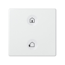 Custom button box 2 wait/enter functions for homes and offices white Simon 82 Sense