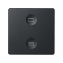 Custom button box 2 functions for blinds control graphite Simon 82 Sense