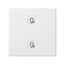 Custom button box 2 functions for lighting control white Simon 82 Sense