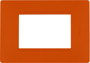PLACA 3 MODULOS S/CHASIS NARANJA S26