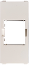 TOMA RJ45 SIN CONECTOR BLANCO S26