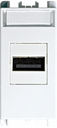 Módulo Conector Usb Dados 2.0 Tipo A 1 Módulo - Branco - Simon 26