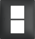 Placa 4X4 4 Modulos Grafite - Simon 26