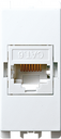 Módulo Tomada Rj 45 Com Conector Cat 6 - Branco - Simon 26