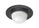 Detector de movimiento y luminosidad empotrado 8m negro IP54 3Y