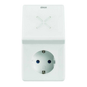 ADAPTER USB A + WIRELESS CHARGING + 1 SOCKET 16A 250V SIMON