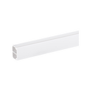 Mini-goulotte en PVC de 2m 20x30mm avec 2 compartiments