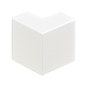 External angle accessory for PVC or halogen-free 10x22mm mini-trunking