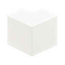 Accessoire d'angle externe pour mini-goulotte 20x30mm en PVC ou sans halogène