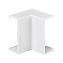 Accessoire d'angle interne pour mini-goulotte 20x50mm en PVC ou sans halogène