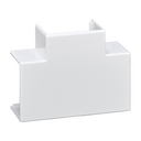 Accessoire de dérivation en T pour mini-goulotte 20x30mm en PVC ou sans halogène