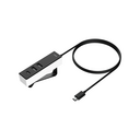 ADAPTER 3 USB A WITH FIXING SYSTEM SIMON