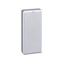 End cap accessory for aluminum trunking 130x55mm