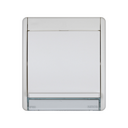 Cadre avec couvercle rabattable blanc Simon Aqua