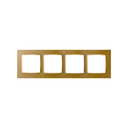 Frame for 4 elements gold Simon 82 Concept