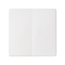 Tecla dupla para mecanismos duplo branco mate Simon 82 Concept