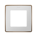 Frame for 1 Element White Copper Base Simon 82 Detail Select