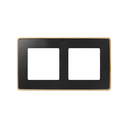 Frame for 2 Elements Matt Black Wood Base Simon 82 Detail Select
