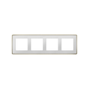Frame for 4 Elements Matt White Champagne Base Simon 82 Detail Select