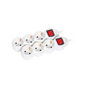 PACK 2U BASE 3 TOMAS TT INTERRUPTOR CABLE 1,5M 3G1.5 BLANCO