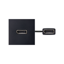 DisplayPort 2.0 female-to-female patch cord with trim plate black Simon 400