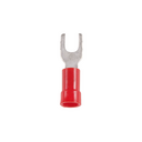Terminal vermelho em forma de garfo pré-isolado de 1,5 mm² com ø de 4,3 mm, 10 unidades 