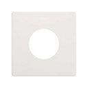 Minimal aesthetic frame for CLEAN Schuko socket outlet with 1 element matt white Simon 270