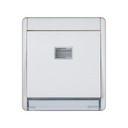 Monobloc push button IP55 10AX 250V~ with quick terminal connection white Simon Aqua