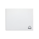 TECLA 3 MÓDULOS CON LOGO CAMPANA BLANCO