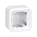 High surface-mount box for 1 element white Simon 31