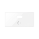 Cover for SmartCharge USB charger 1 gloss white connector Simon 100