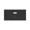 Cover for USB C charger matt black Simon 100