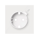 Kit front 1 schuko socket with C USB charger matt white Simon 100