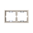 Frame for 2 elements sand matte with aligner Simon 360