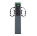 Simon NEON Column Charging Point with 2 Spiral 4m T2 Cables Three-phase 22 kW – Max. 44 kW