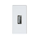USB 2.0 connector type A for half element white Simon 27 Play