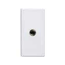 Conector audio mini-jack de 1 módulo blanco Simon 27 Play