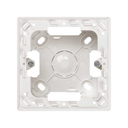 Surface-mount box 1 element matt white Simon 270